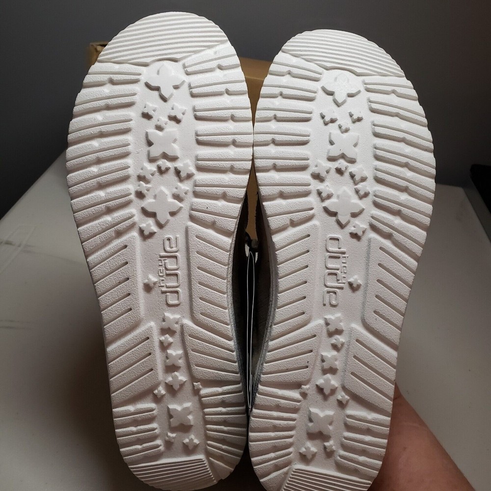 Hey Dude Wally Storm Beige Women's Size 7 - Picture 7 of 8